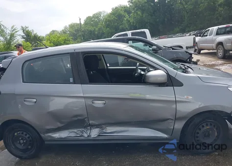 2021 Mitsubishi Mirage Carbonite Edition/Es/Le from USA, damaged, VIN ML32AUHJ5MH006168